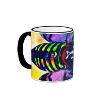 Goth Moth bug mug mugs