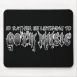 Goth music mousepads
