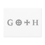 Goth postcards