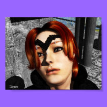 Goth Queen Close Up 2 posters