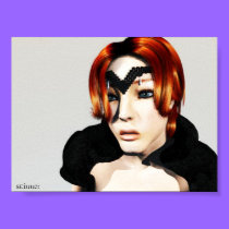 Goth Queen Closeup Poster posters
