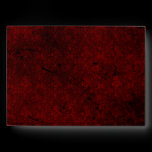 Goth Red Damask Silver Heart Wedding Envelope envelopes