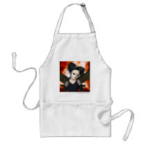 Goth Renaissance Fairy Apron aprons