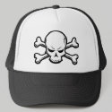 Goth skull hats