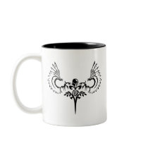 Goth Skull Mug