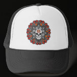 Goth Skull - Orange hats