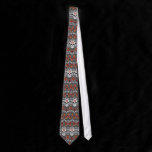 Goth Skull - Orange ties