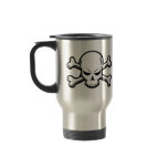 Goth Skull Travel Mug