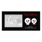 Goth Skulls Halloween Photo Cards Goth Skulls Halloween Photo Cards
