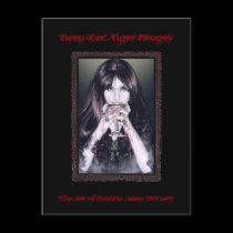 Goth Vamp postcards