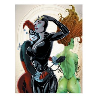 Gotham City Sirens Cv4 Post Card
