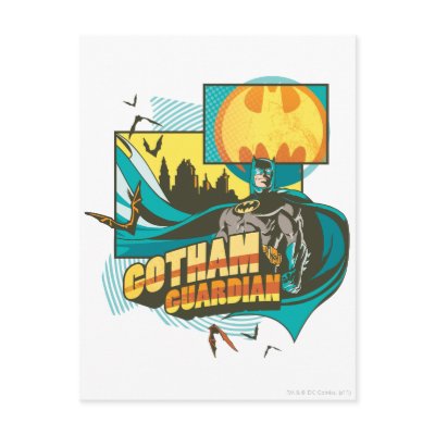 Gotham Guardian postcards