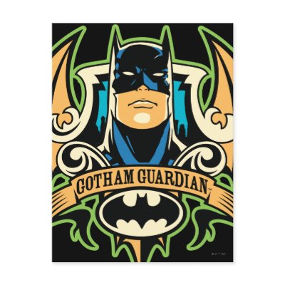 Gotham Guardian postcards