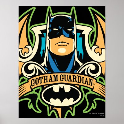 Gotham Guardian Print by batman
