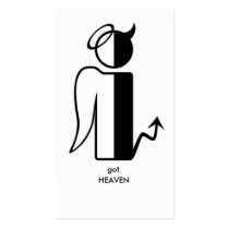 gotHEAVEN Card Business Card Template