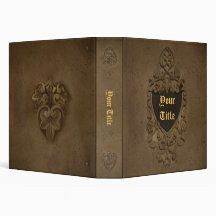 Gothic 3 Ring Binders