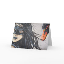Gothic Angel Greeting Card cards