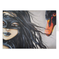 Gothic Angel Greeting Card cards