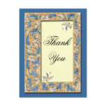 Gothic Art Customizable Thank You Postcard