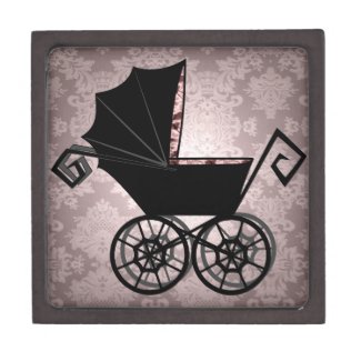 'Gothic Baby Carriage- Girl' Premium Gift Box planetjillgiftbox