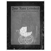 Gothic Baby Carriage Letterhead