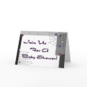 Gothic Baby Shower Invitation cards