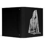 Gothic Bat Skeleton Binder