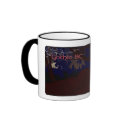 Gothic BC Mucha Moon-rise Mug by atratus Gothic BC Mucha Moon-rise Mug