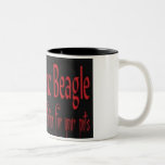 Gothic Beagle Mug