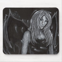 Gothic Beauty Mouse Pad mousepads