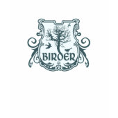 Gothic Birder Shield Ladies Basic T-Shirt