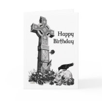 Gothic Birthday Card by LisaKonrad Gothic Birthday Card