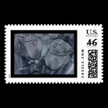 Gothic black Rose Stamp