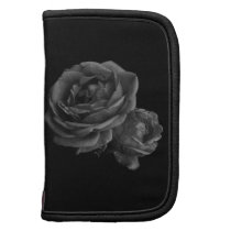 Gothic Black Roses Folio Planner