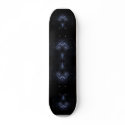 Gothic Black Spider Webs Heart Daggers Fractal skateboards by KittyAnnStudio Gothic Black Spider Webs Heart Daggers Fractal skateboards