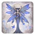 Gothic Blue Fairy Fantasy Art Stickers