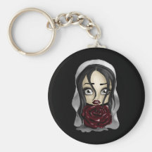 Gothic Bride Key Chains