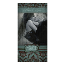 Gothic Bride TY Photo Card