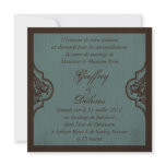 Gothic Bride Wedding Invite Square_Dolores