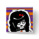 Gothic Button pin by wootsy101 Gothic Button pin