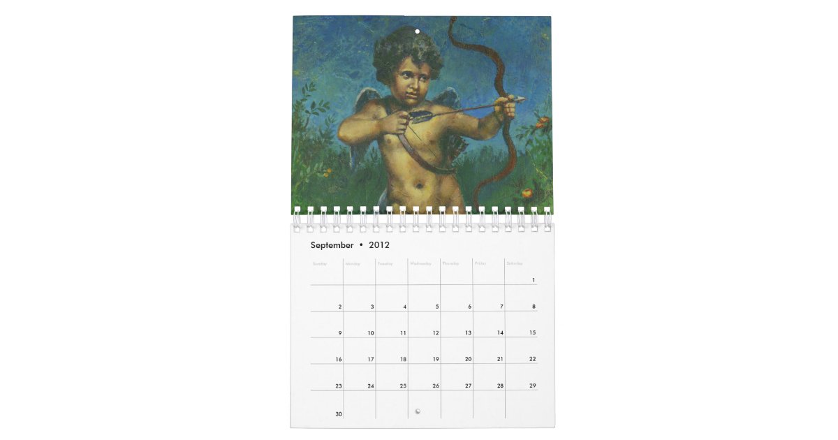 Gothic Calendar Zazzle