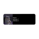 Gothic Cemetery Stone Angel Peace Return Address Custom Return Address Labels