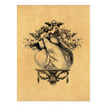 Gothic Cherubs and Heart Post Cards