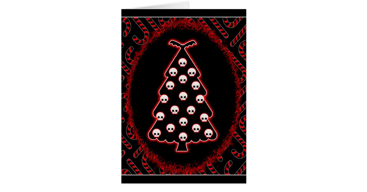Gothic Christmas Card | Zazzle