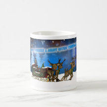 Gothic Christmas MUG, H.I.P. And Reindeer