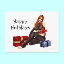 Gothic Christmas postcards
