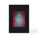 Gothic Coffin Card