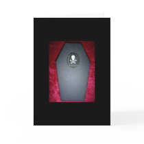 Gothic Coffin Card by darksisters Gothic Coffin Card