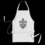 Gothic Cross and Skulls aprons