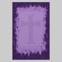 Gothic Cross Stationery